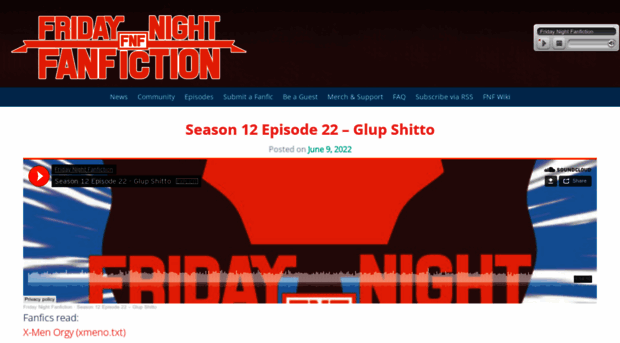 fridaynightfanfiction.com