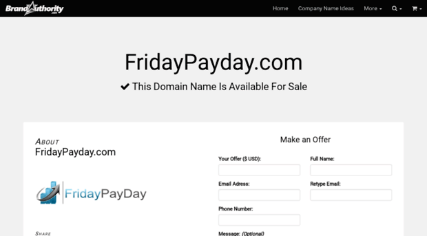 fridaypayday.com