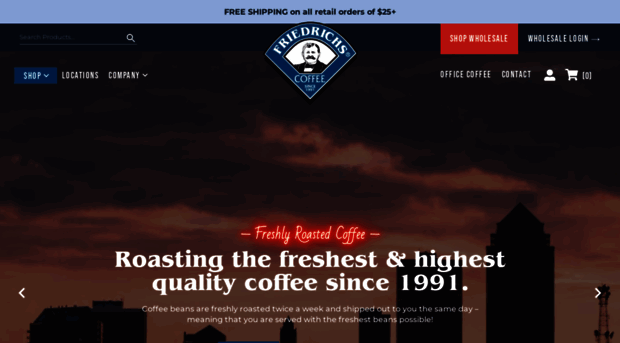 friedrichscoffee.com