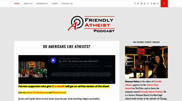 friendlyatheistpodcast.com