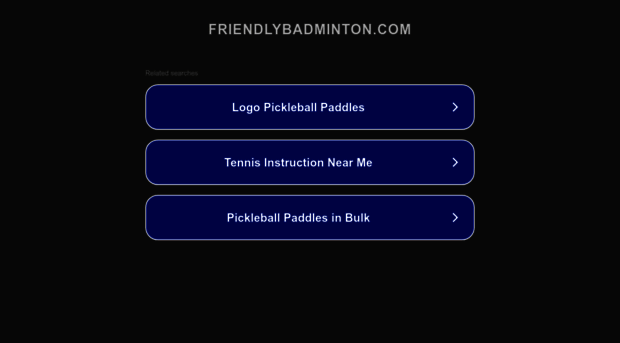 friendlybadminton.com