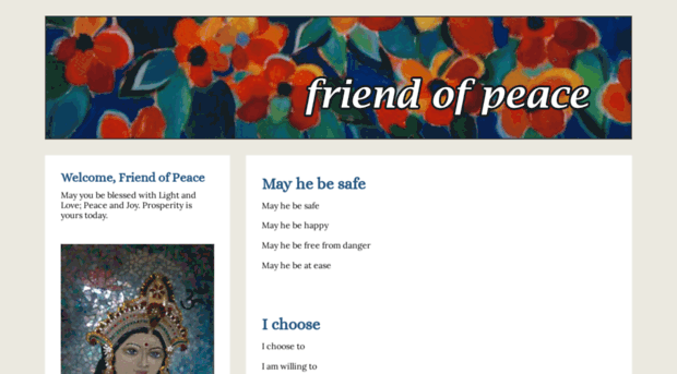 friendofpeace.com