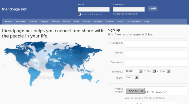 friendpage.net