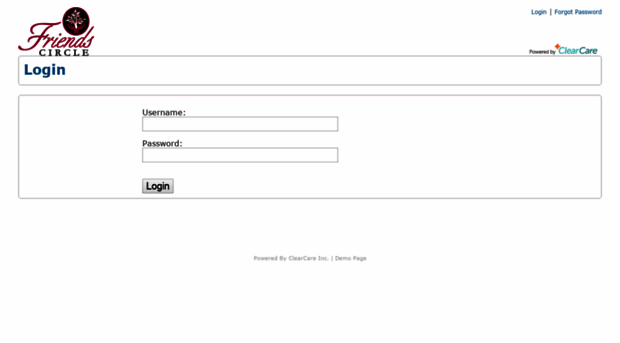 friendscare.clearcareonline.com