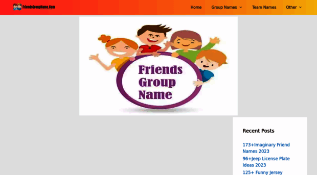 friendsgroupname.com