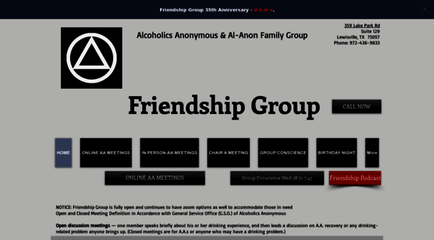 friendshipaa.net