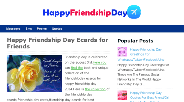 friendshipday2014messages.com
