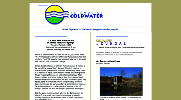 friendsofcoldwater.org