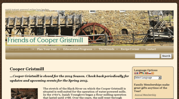 friendsofcoopergristmill.org