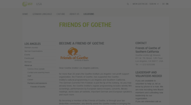 friendsofgoethe.org