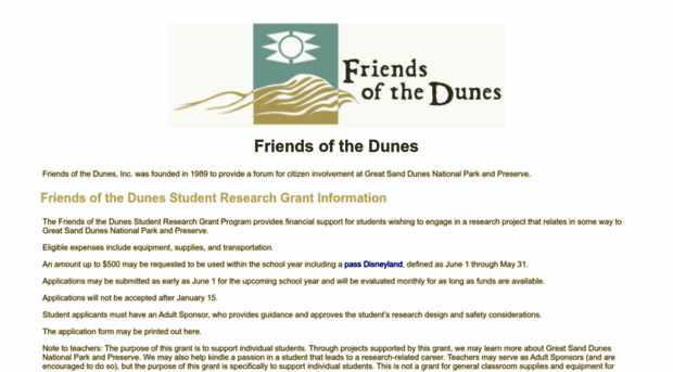 friendsofgreatsanddunes.org