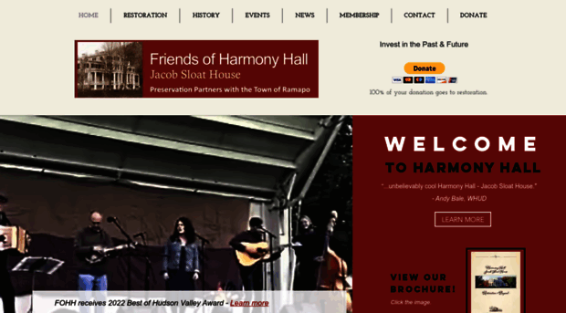 friendsofharmonyhall.org