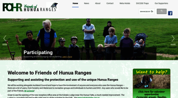 friendsofhunuaranges.co.nz