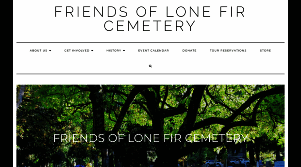 friendsoflonefircemetery.org