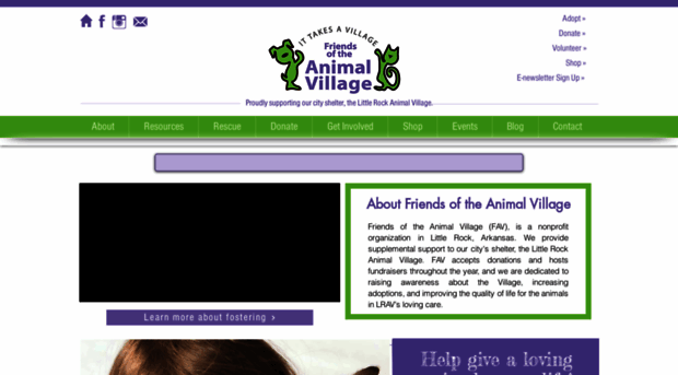 friendsoftheanimalvillage.org