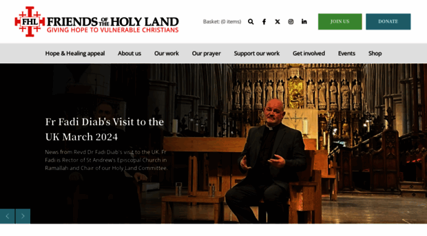 friendsoftheholyland.org.uk