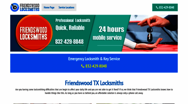 friendswoodlocksmiths.com