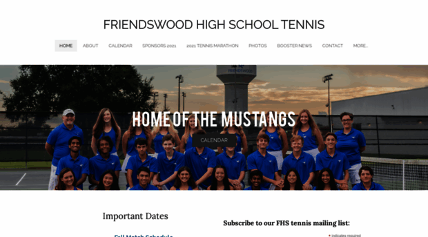 friendswoodtennis.com