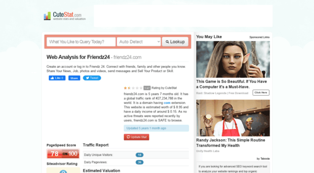 friendz24.com.cutestat.com