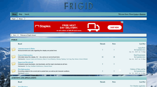 frigid.boards.net