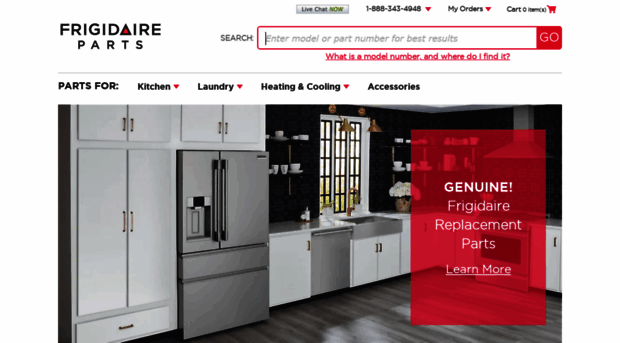 frigidaireapplianceparts.com