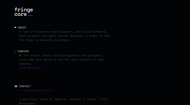 fringecore.sh