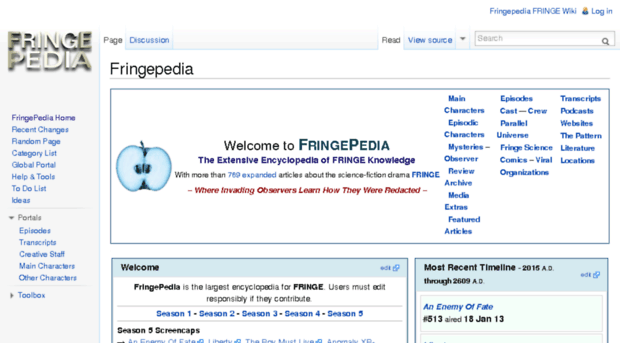 fringepedia.net