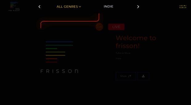 frisson.live