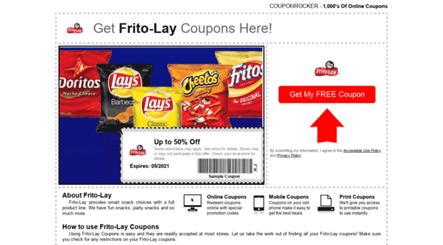 fritolay.couponrocker.com