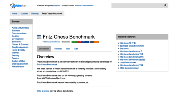 fritz-chess-benchmark.updatestar.com