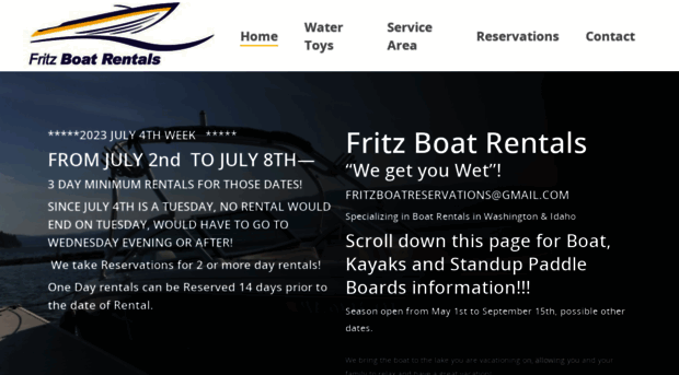 fritzboatrentals.com