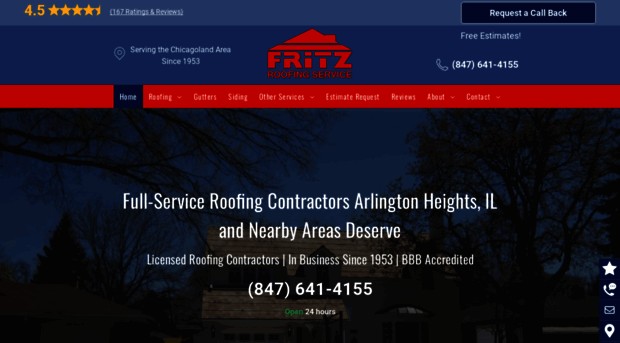 fritzroofingservices.com