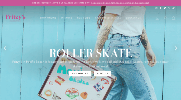 fritzysrollerskateshop.com