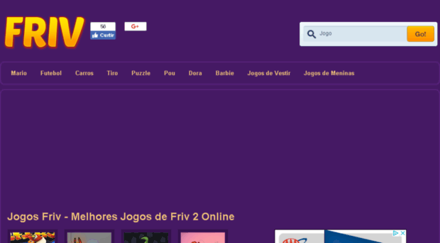 Jogos Friv - Jogar Online no Friv2Online