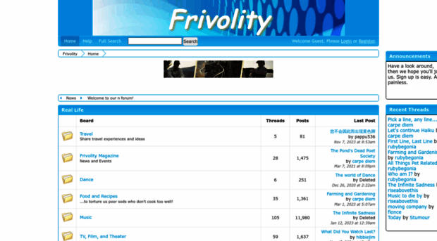 frivolity.boards.net