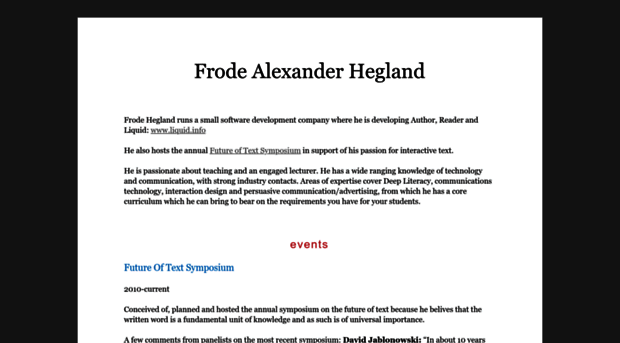 frodehegland.com