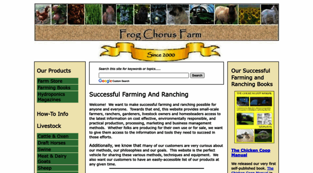 frogchorusfarm.com