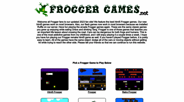 froggergames.net