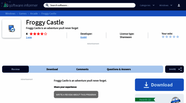 froggy-castle.software.informer.com
