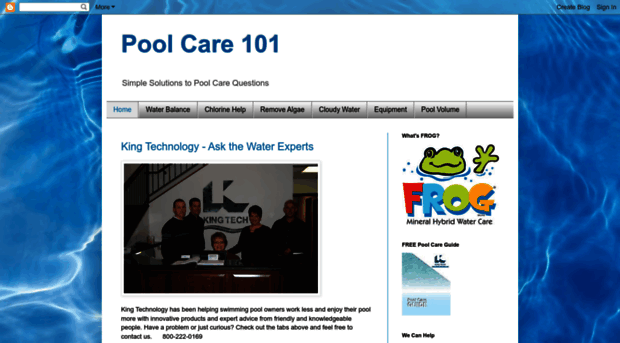 frogpoolwater.com