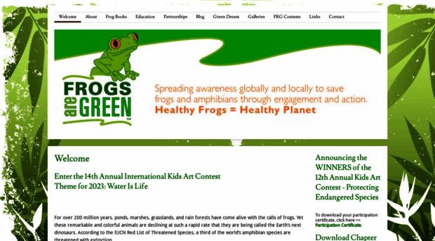 frogsaregreenkids.com