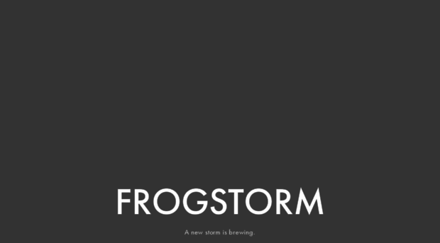 frogstorm.com