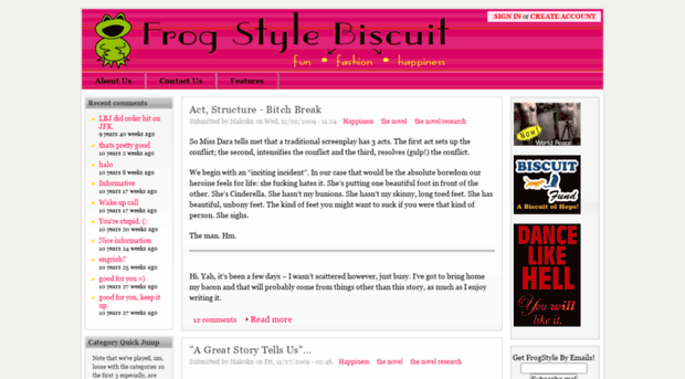 frogstylebiscuit.com