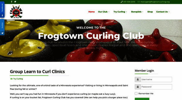 frogtowncurling.org
