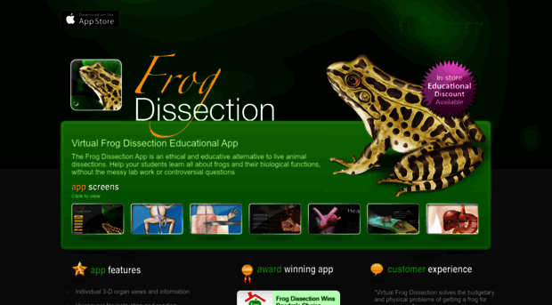 frogvirtualdissection.com