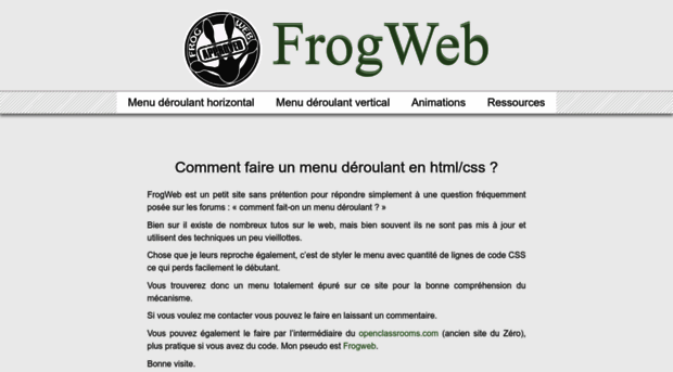 frogweb.fr