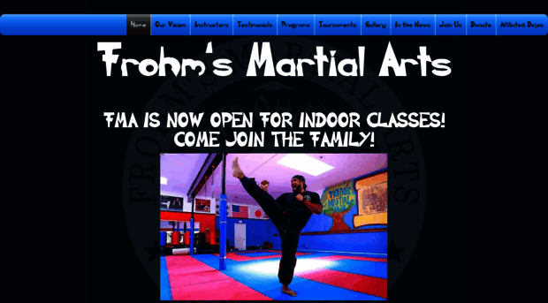 frohmsmartialarts.com