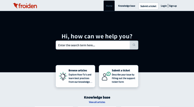 froiden.freshdesk.com