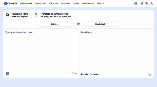 from-to.io