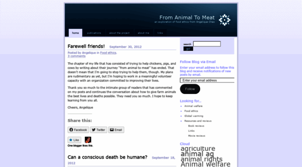 fromanimaltomeat.com